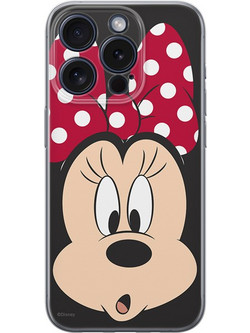 Disney Case Apple iPhone 15 Pro Minnie Full Print Surprise Black