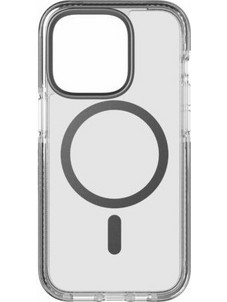 Tech21 - Evo Crystal MagSafe iPhone 14 Pro Cover - Clear