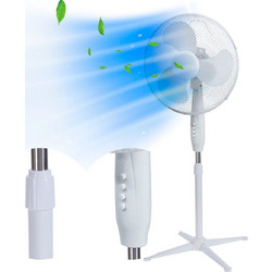Extralink ESF-40D-WH Ανεμιστήρας Ορθοστάτης 40W Διαμέτρου 40cm
