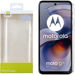 Lime Slimclear TPU Θήκη Διαφανής (Motorola Moto G55 5G 6.49in)