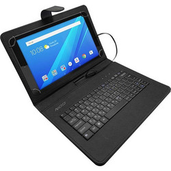 NOD Book With Wired Keyboard Black (Universal 10.1")
