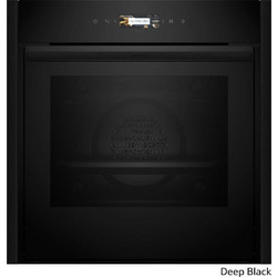 Neff B59CR7KY0 Black Flex Design Kit Φούρνος Ηλεκτρικός Άνω Πάγκου 71lt με Πυρόλυση 59.6cm