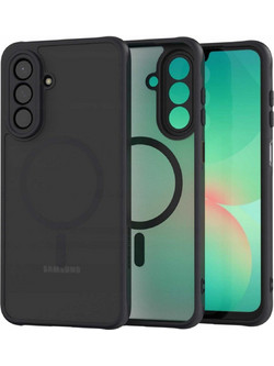 Θήκη Samsung Galaxy A26 Spacecase Hybrid MagSafe Σκληρή Ημιδιάφανη με MagSafe - Black (5905719117566)