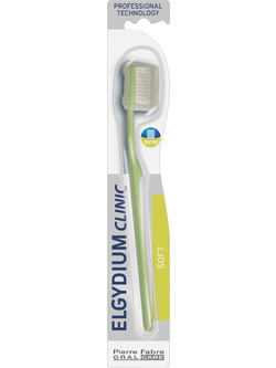 Elgydium Clinic Brush 20/100 Soft Οδοντόβουρτσα Μπεζ