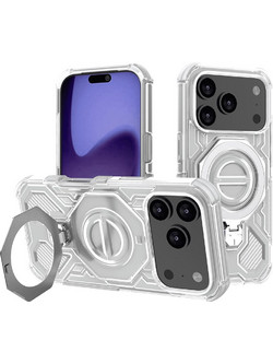 Techsuit - Carbon Shield Pro - Iphone 17 Pro - White Transparent