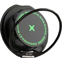 Blueo Slim Magnetic Ring Holder Βάση Δαχτυλίδι Μαύρο