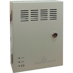 POWERTECH τροφοδοτικό CP1204-5A-B για CCTV, DC12V/5A, 4 κανάλια