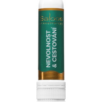 Saloos Aromatherapy Nevolnost & Cestovani ρινικό στικ με αιθέρια έλαια 1 τμχ