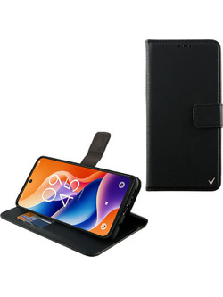 Volte-Tel Allure Magnet Book Stand Clip 6.67in Θήκη Black (TCL 605/ 60 SE)