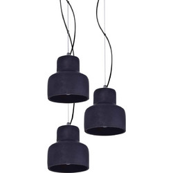 Home Lighting Myra Κρεμαστό Φωτιστικό Οροφής Πολύφωτο E27 Μαύρο 77-4140