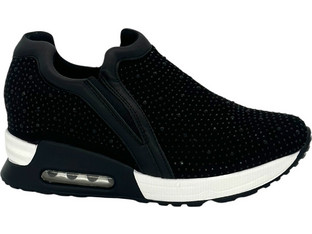 Moda Γυναικεία Sneakers Μαύρα