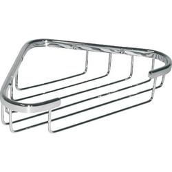 Ραφιέρα Μπάνιου Μεταλλική Μονή Χρωμέ Inox Interflex 185131
