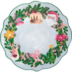 Maxwell & Williams Scallop Πιάτο 20cm Γαλάζιο Tis Season