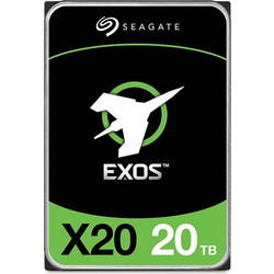 Seagate Exos X20 20TB HDD Σκληρός Δίσκος 3.5" Sata 3 7200rpm με 256MB Cache
