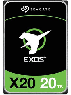 Seagate Exos X20 20TB HDD Σκληρός Δίσκος 3.5" Sata 3 7200rpm με 256MB Cache