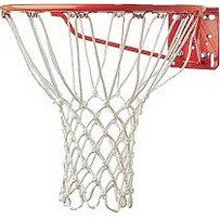 BASKETBALL NETS (6mm) LIGASPORT - WHITE - LIGA SPORT