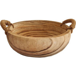 Διακοσμητικό Μπωλ Kengo 032231 35x35x12 Natural Ξύλο