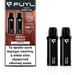 Smooth Tobacco Fuyl Disposable Prefilled Pods 20mg 850 Puffs (2pcs) - Dinner Lady