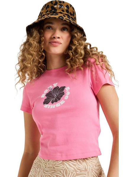Roxy Γυναικεία κοντομάνικη μπλούζα Beach Love - Cropped T-Shirt for Women MLB0