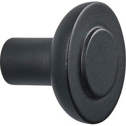 Zone Denmark Κρεμάστρα Τοίχου Ξύλινη Φ5x4,2 - Sensu Black