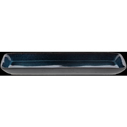 Bitz Πιατέλα Σερβιρίσματος Stoneware 38x14 Εκ. - Gastro Black/Dark Blue