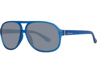 Benetton BE935S 04 Ανδρικά Γυαλιά Ηλίου Aviator Κοκάλινα Μπλε με Μαύρο Polarized Φακό