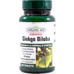 Natures Aid Ginkgo Biloba 90 Ταμπλέτες