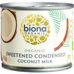 Γάλα καρύδας ζαχαρούχο συμπυκνωμένο - BIONA - 210ml