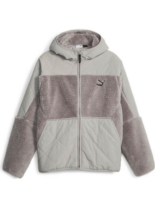 Puma Classics Utility Ανδρικό Μπουφάν Γκρι 621676-14