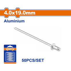 WADFOW ΠΡΙΤΣΙΝΙΑ ΑΛΟΥΜ. 4 X 19mm 50TEM (WREZK24)