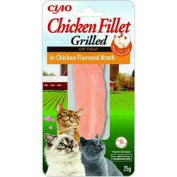 Inaba Ciao Grilled Chicken Fillet Extra Tender in Crab Flavored Broth 25gr
