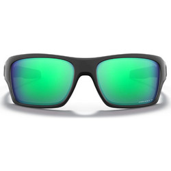 Oakley OO9263 45 Αθλητικά Γυαλιά Ηλίου Oversized Κοκάλινα Μαύρα με Πράσινο Καθρέπτη Φακό