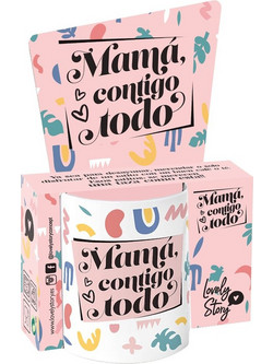 Taza Mama Contigo Todo 330ml