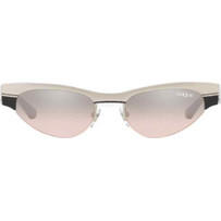 Vogue By Gigi Hadid VO4105S 323/8Z Γυναικεία Γυαλιά Ηλίου Cat Eye Κοκάλινα Λευκά με Γκρι Polarized Φακό