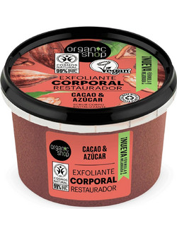 Natura Siberica Organic Shop Cocoa & Sugar Scrub Σώματος 250ml