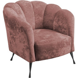 PoliHome Πολυθρόνα Ροζ Adria BK 162399999