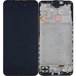 Οθόνη Incell Με Μηχανισμό Αφής με Πλαίσιο για Samsung - Galaxy A16 5G - Awesome Black - (A166B)