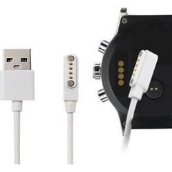 Farfi 4Pin Universal Magnetic Watch Charger Charging Cable for KW18/KW88/K88H/GT88