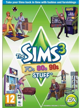 The Sims 3 70s 80s 90s Stuff Key PC