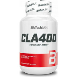 Biotech USA CLA Συμπλήρωμα Διατροφής 400mg 80 Μαλακές Κάψουλες