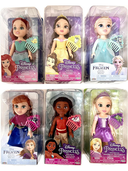 Jakks Pacific Disney Princess Frozen Petite 6 Σχέδια