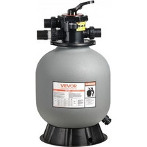 Φίλτρο Άμμου VEVOR, 457,2 mm, 151,4 LPM Σύστημα Φίλτρου Άμμου Πισίνας Πάνω από το Έδαφος, με 7-Δρόμων Βαλβίδα Πολλαπλών Λιμένων, Λειτουργίες Πλύσης Αντίστροφης Ροής, Ξεπλύματος, Ανακυκλοφορίας, Απόρρι