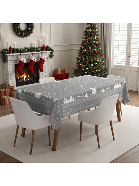 Tablecloth Nordic - Grey Grey