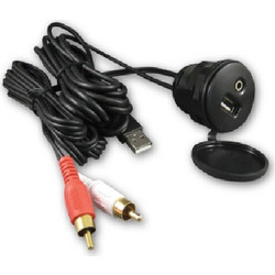 Προέκταση Καλωδίου USB-ΑUX IN 0,92m