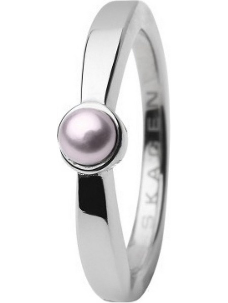 Skagen Γυναικείο Δαχτυλίδι από Ατσάλι Ασημί JRSP032SS