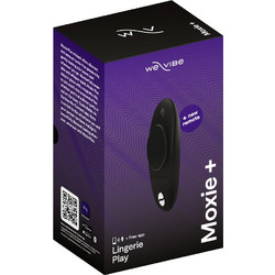 We-Vibe Moxie Κλειτοριδικός Δονητής για Ζευγάρια με App Control Μαύρος