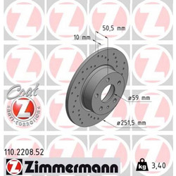 Zimmermann Δισκόπλακα - 110.2208.52