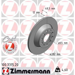 Zimmermann Δισκόπλακα - 100.3315.20