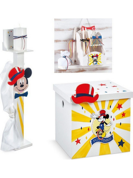 Parisis Σετ Βάπτισης με Κουτί για Αγόρι Mickey Mouse Ν280