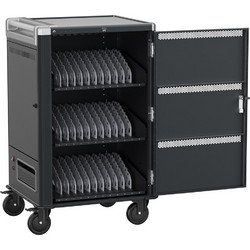 Ewent EW1701 portable device management cart/cabinet Portable device management cabinet Black, Grey